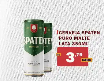 Extrabom Supermercados Cerveja Spaten Puro Malte oferta