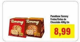 Spani Atacadista Panettone Tommy Frutas Gotas De Chocolate oferta