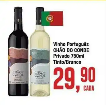 Rede Economia Vinho Português Chão Do Conde Privado Tinto Branco oferta