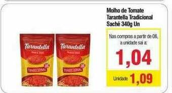 Spani Atacadista Molho De Tomate Tarantella Tradicional oferta