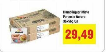 Spani Atacadista Hambúrguer Misto Faroeste Aurora oferta