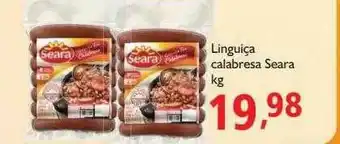 Supermercados ABC Linguiça Calabresa Seara oferta