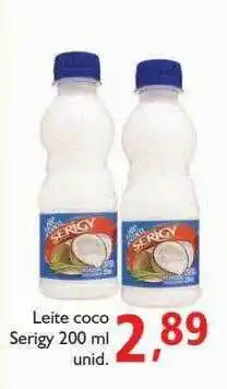 Supermercados ABC Leite Coco Serigy oferta