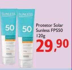 Protetor Solar Sunless Fps50