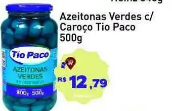 Azeitonas Verdes C Caroço Tio Paco