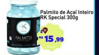 Palmito De Açaí Inteiro Rk Special