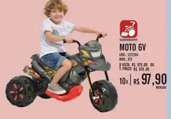 Moto 6v Banderante