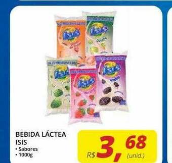 Rebouças Supermercados Bebida Láctea Isis oferta