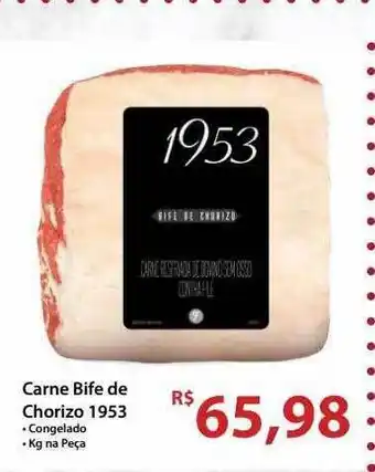 Rebouças Supermercados Carne Bife De Chorizo 1953 oferta