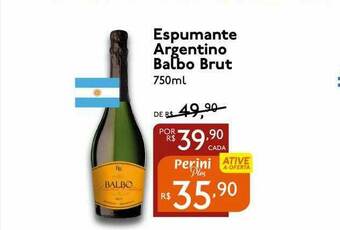 Espumante Argentino Balbo Brut