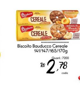 Giassi Supermercados Biscoito Bauducco Cereale oferta