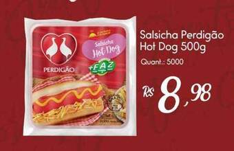 Giassi Supermercados Salsicha Perdigão Hot Dog 500g oferta