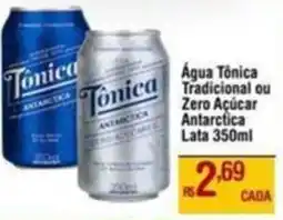 Max Atacadista Água Tonica Tradicional ou Zero Açúcar Antarctica Lata oferta