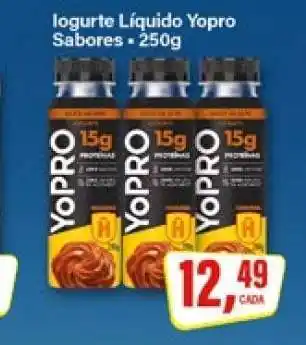 Rede Supermarket Iogurte Líquido Yopro Sabores oferta