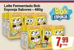 Rede Supermarket Leite Fermentado Bob Esponja Sabores oferta