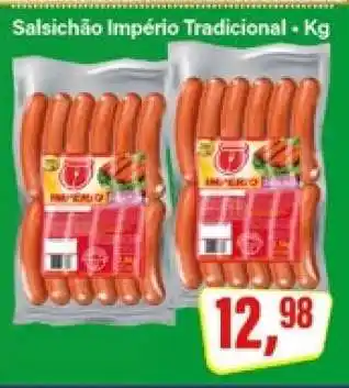 Rede Supermarket Salsichão Império Tradicional oferta
