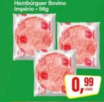 Rede Supermarket Hambúrguer Bovino Império oferta