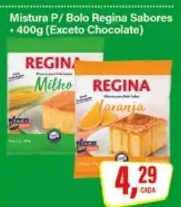 Rede Supermarket Mistura P/ Bolo Regina Sabores - 400g (Exceto Chocolate) oferta