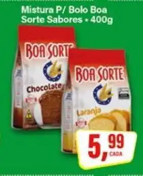 Rede Supermarket Mistura P/ Bolo Boa Sorte Sabores oferta