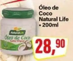 Rede Supermarket Óleo de Coco Natural Life - 200ml oferta