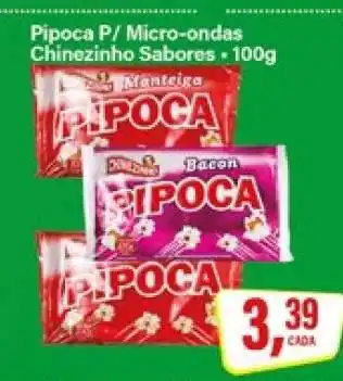 Rede Supermarket Pipoca P/ Micro-ondas Chinezinho Sabores oferta