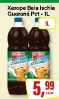 Rede Supermarket Xarope Bela Ischia Guaraná Pet - 1L oferta