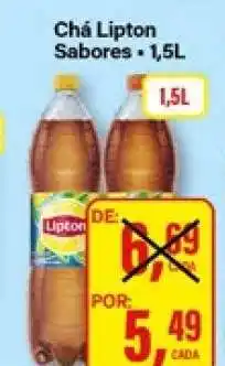 Rede Supermarket Chá Lipton Sabores oferta