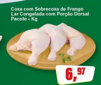 Rede Supermarket Coxa com Sobrecoxa de Frango Lar Congelada com Porção Dorsal oferta