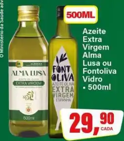 Rede Supermarket Azeite Extra Virgem Alma Lusa ou Fontoliva Vidro - 500ml oferta