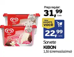Cometa Supermercados Sorvete KIBON oferta