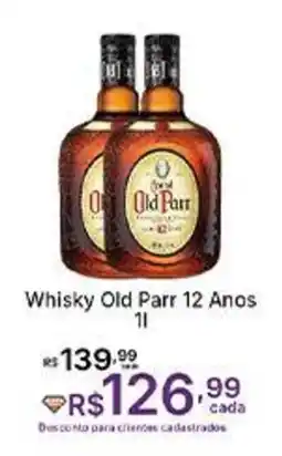 Super Lagoa Whisky Old Parr 12 Anos oferta