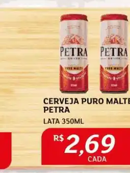 Assaí Atacadista Cerveja Puro Malte Petra oferta