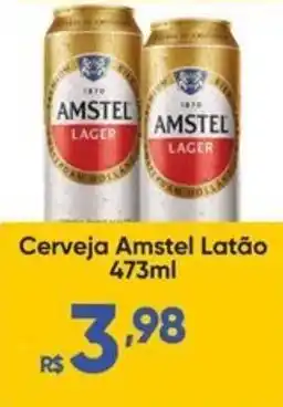 Atacado Vem Cerveja Amstel Latão oferta