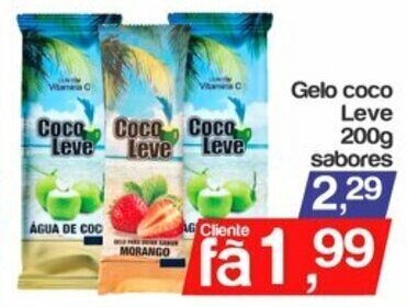 Coco Leve  Produtos - Coco Leve