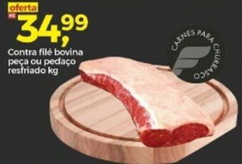 Frangolândia Contra file bovina peca ou pedaco resfriado 1kg oferta