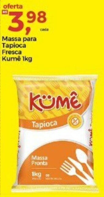 Frangolândia Massa para Tapioca Fresca Kume 1kg oferta