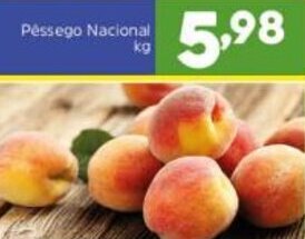 Arena Atacado Pessego Nacional 1kg oferta