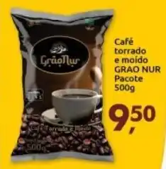 Supermercados Nori Cafe Torrada e moida Grao Nur pacote 500g oferta
