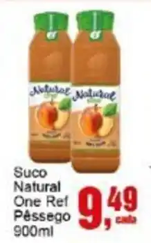 Negreiros Suco Natural One Ref Pêssego oferta