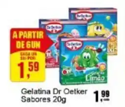 Negreiros Gelatina Dr Oetker Sabores oferta