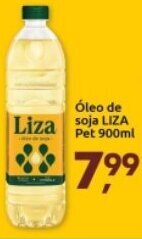 Oleo de soja Liza Pet 900ml