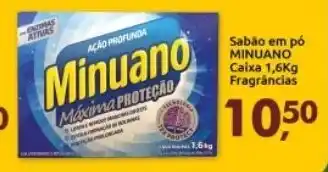 Supermercados Nori Sabao em po Minuano Caixa 1.6kg Fragrancias oferta