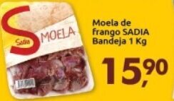 Supermercados Nori Moela de Frango Sadia bandeja 1kg oferta