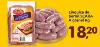 Supermercados Nori Linguica de Pernil Seara a oferta