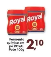 Supermercados Nori Fermento quimico em po Royal Pote 100g oferta