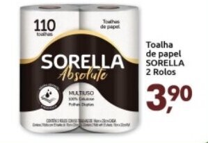 Supermercados Nori Toalha de Papel Sorella 2 rolos oferta