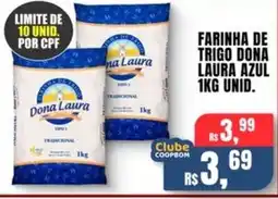 CoopBom Farinha de trigo dona laura azul unid. oferta