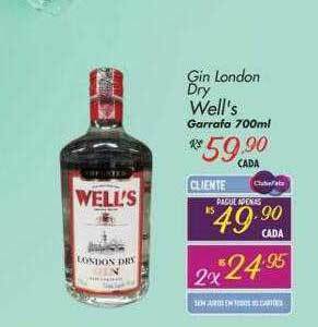 Muffato Gin London Dry Well's oferta