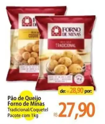 Atacadão Pão de Queijo Forno de Minas oferta