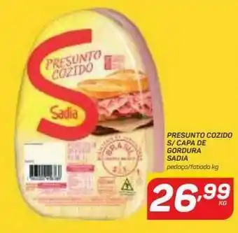 GBarbosa Presunto cozido s/ capa de gordura sadia oferta